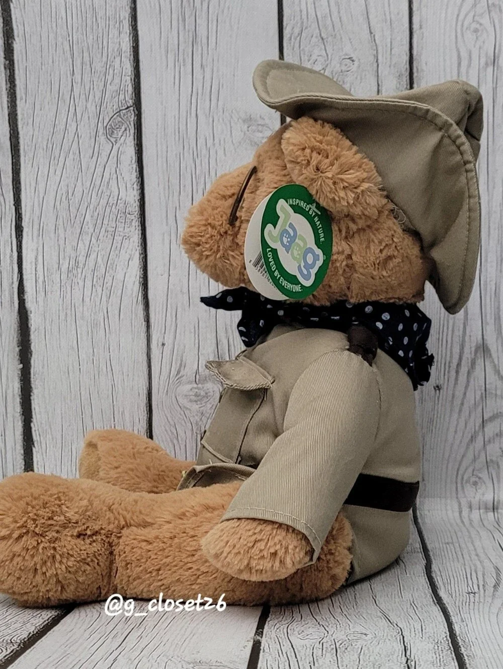 JAAG Collector's Choice Adventure Bear Plush Toy